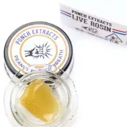 Peanut Butter Breath Punch Live Rosin