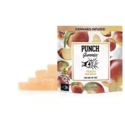 Peach Mango - 100mg Sugar Coated Gummies